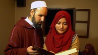 Kuttab Darul Fath berdiri atas mimpi Muhammad Beloudah, seorang penghafal Alquran yang kehilangan penglihatannya dua puluh lima tahun silam. Pool/Jazirah Islam Trans7.