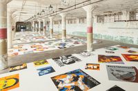 Karya seni instalasi Pantai Timur berjudul 'Trace' dari Ai Weiwei.