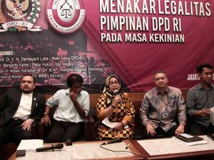 Pimpinan DPD: Didukung 109 Anggota, Kepemimpinan OSO Sah