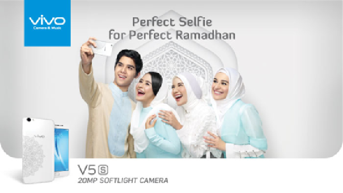 Ramadan Makin Seru dengan Group Selfie dari Vivo V5s