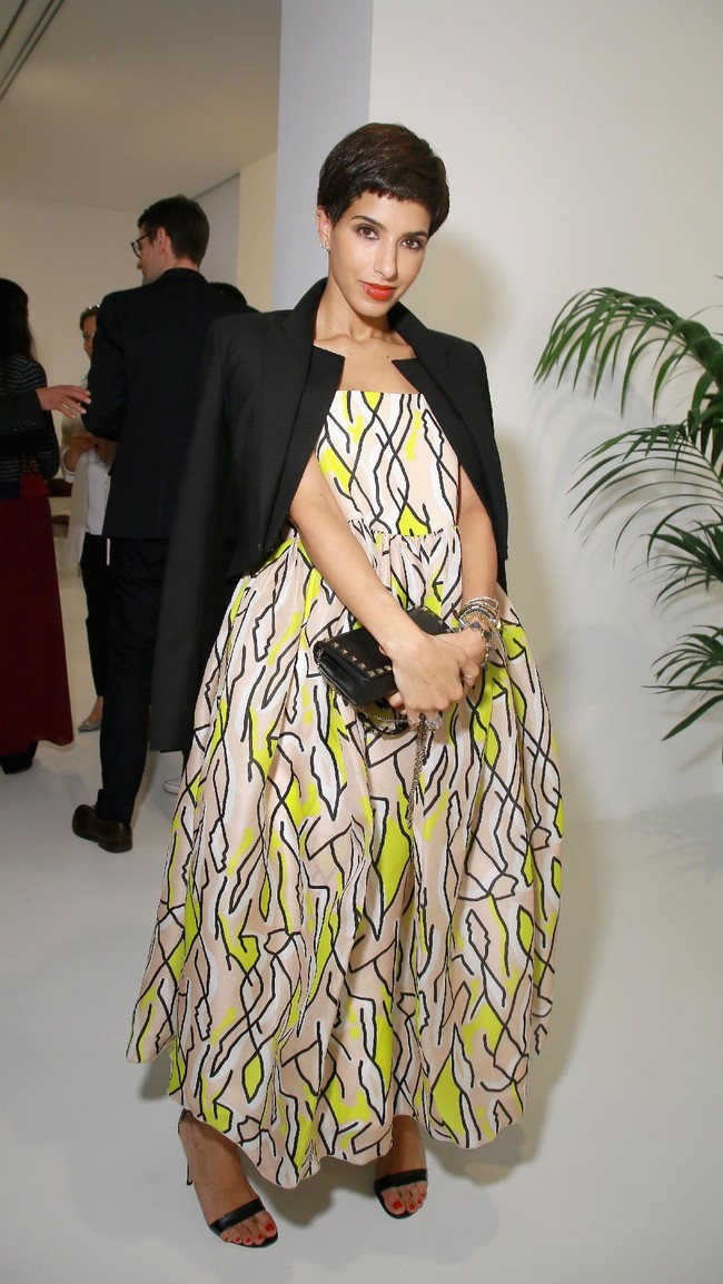 Princess Deena al Juhani Abdulaziz attends Venyx new collection cocktail launch as part of Paris Fashion Week : Haute-Couture Fall/Winter 2014-2015 at Gagosian Gallery on July 7, 2014 in Paris, France.  (Photo by Victor Boyko/Getty Images)