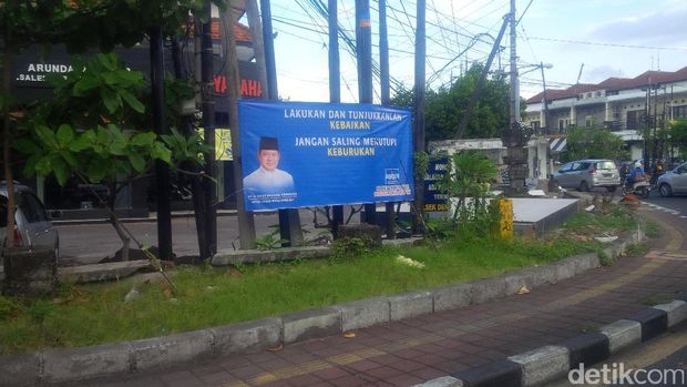 Spanduk SBY di Denpasar, Bali / 