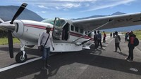 Pesawat yang bertolak dari Nabire menunju Ilaga ini mengalami kecelakaan pada Selasa (30/5/2017) sekitar pukul 08.30 WIT. Pool/Kapolsek Ilaga Sayori.