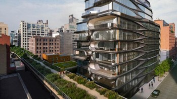 520 west 28th street, New York. (Foto: Dok. Zaha Hadid)