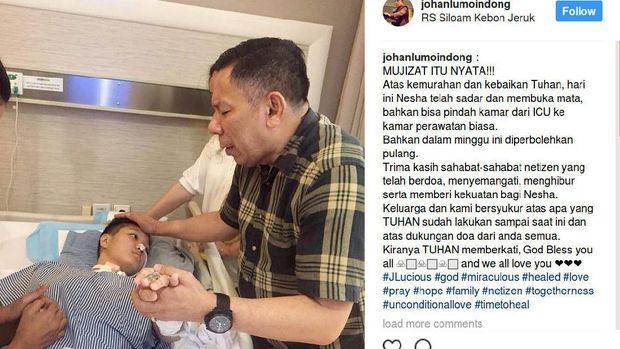 Sudah Sadarkan Diri, Melody Vanesha Diperbolehkan Pulang Minggu Ini
