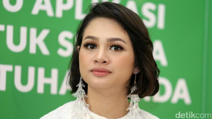 Andien saat ditemui di kawasan Gondangdia.