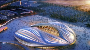 Stadion Al Wakrah, Qatar. (Foto: Dok. Zaha Hadid)