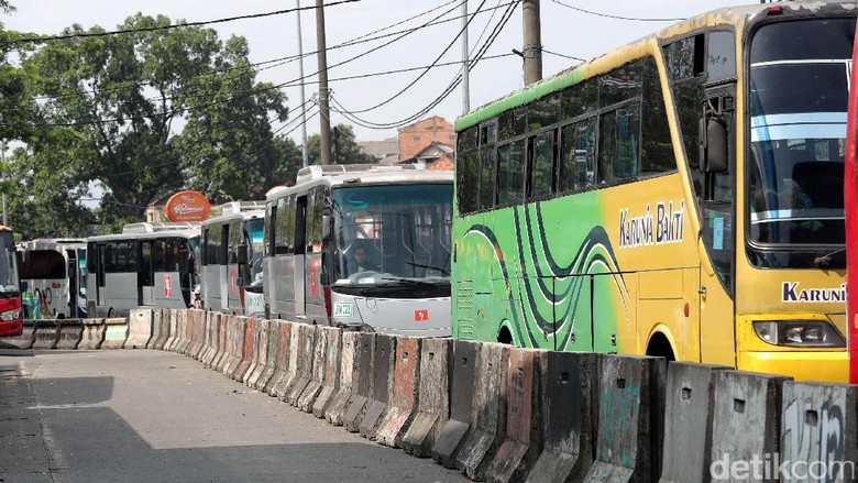Ilustrasi bus AKAP Foto: Grandyos Zafna Ilustrasi bus AKAP Foto: Grandyos Zafna
