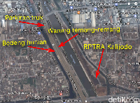 Lokasi 'Kalijodo Baru'.