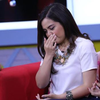 Tasya Kamila menangis mengenang saat-saat Ramadan bersama sang ayah.