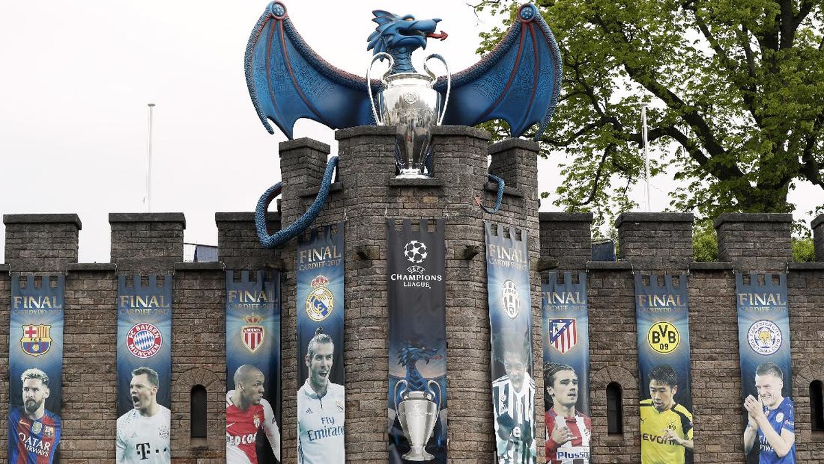 Final Liga Champions antara Juventus dan Real Madrid akan digelar di Cardiff, Wales, 3 Juni 2017 (Foto: Action Images via Reuters / John Sibley)