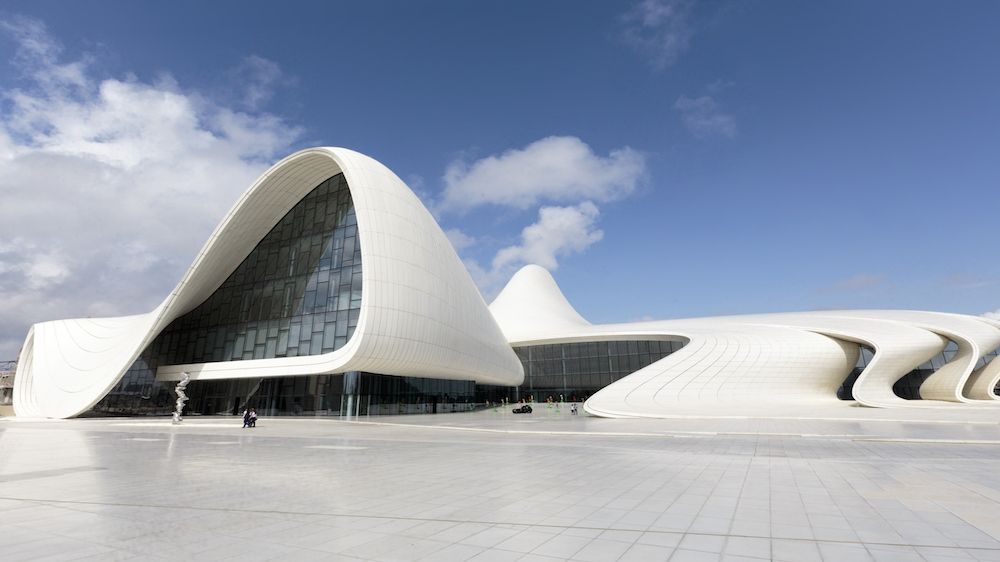 Heydar Aliyev Centre di Baku, Azerbaijan Heydar Aliyev Centre