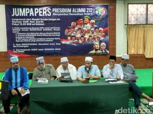 Bela Habib Rizieq, Alumni 212 Ajak Kibarkan Bendera Setengah Tiang