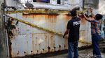 Bareskrim Geledah Tempat Penampungan Perdagangan Orang