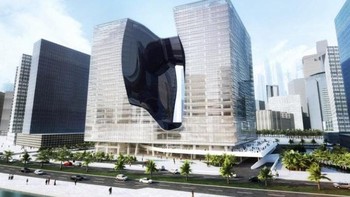 Opus Tower di Dubai, Uni Emirat Arab. (Foto: Dok. Zaha Hadid)