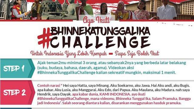 Adhyaksa Dault Ajak Masyarakat Posting Kebhinekaan