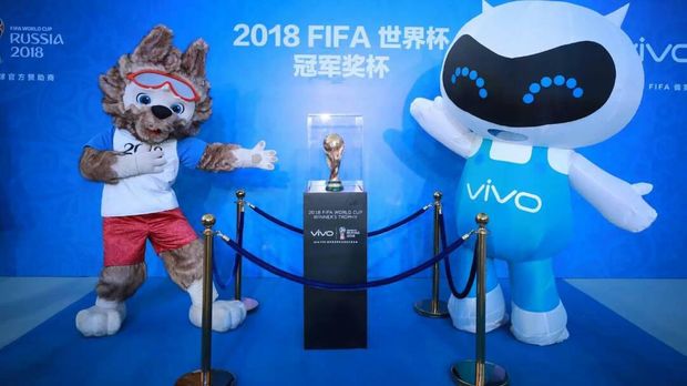 Vivo Jadi Ponsel Resmi Piala Dunia 2018 dan 2022