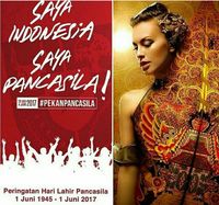 Netizen Viralkan 'Saya Indonesia Saya Pancasila'