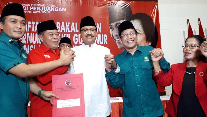 Gus Ipul Ambil Formulir Pendaftaran Cagub Jatim di PDIP