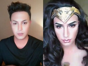 Makeup Jadi Wonder Woman, Pria Filipina Ini Dipuji Gal Gadot