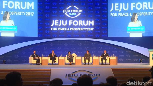Mega di Jeju Forum: Pancasila Mampu Menjawab Persoalan Dunia