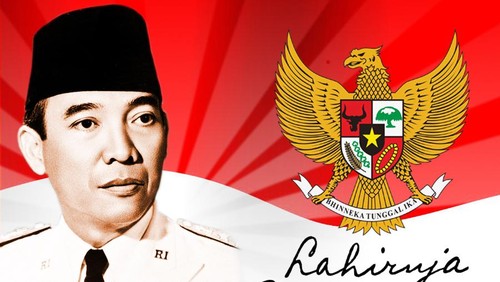Ilustrasi hari lahir Pancasila