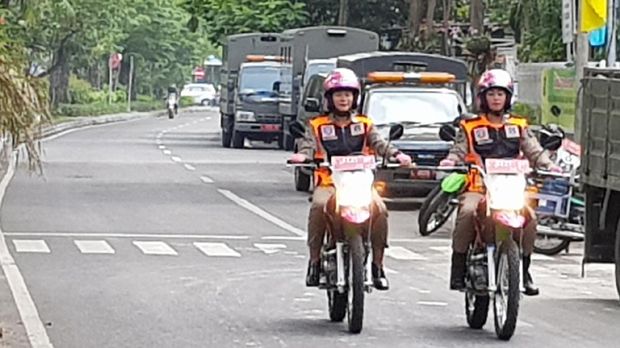 Di Surabaya, Tim Pinky Trail Siap Memburu Pelanggar Parkir