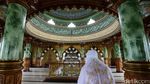 Ukiran Tangan di Masjid Tarbiyatul Falah