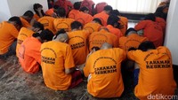 Mereka yang diciduk berasal dari berbagai kalangan dan wilayah di Operasi kerja Polda Metro Jaya.