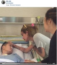 Kondisi kesehatan Melodya Vanesha