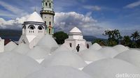 Masjid Muhajirin: Berlantai 2 Tanpa Rangka Besi, Punya 25 Menara
