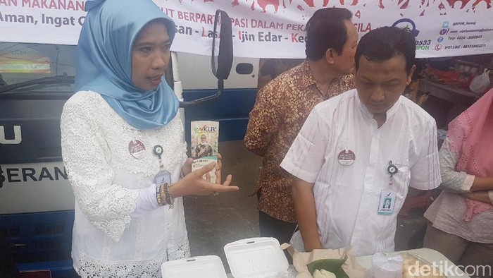 BPOM Temukan Makanan Berbahan Boraks di Pasar Takjil Serang