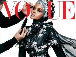 Pasca Tampil di Show Kanye West, Hijabers AS Jadi Model Cover Vogue