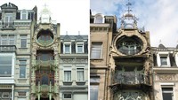 Rumah St Cyr, Brussels, Belgia. Bangunan tinggi ramping yang bisa bikin orang merinding. Pool/Boredpanda.