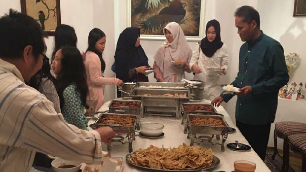 Makanan yang disediakan menunya ala Indonesia (Istimewa)