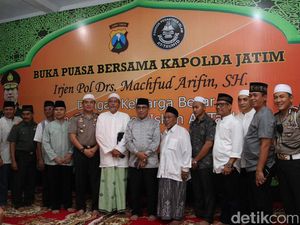 Safari ke Ponpes, Kapolda Jatim Ajak Ulama Jaga Kebinekaan NKRI