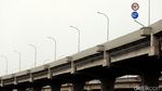 Rambu Lalu Lintas Terpasang di Tol Becakayu