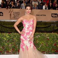 Actress Priyanka Chopra attends The 22nd Annual Screen Actors Guild Awards at The Shrine Auditorium on January 30, 2016 in Los Angeles, California. 25650_015 (Photo by Jason Merritt/Getty Images for Turner)