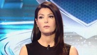 Ini adalah si seksi Ilaria DAmico, pacar penjaga gawang Juventus, Gianluigi Buffon. Ilaria juga berprofesi sebagai presenter. Foto: Instagram (ist)