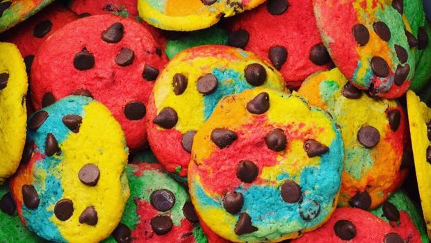 Chocochips Cookie Warna-warni Chocochips Cookie Warna-warni