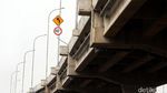 Rambu Lalu Lintas Terpasang di Tol Becakayu