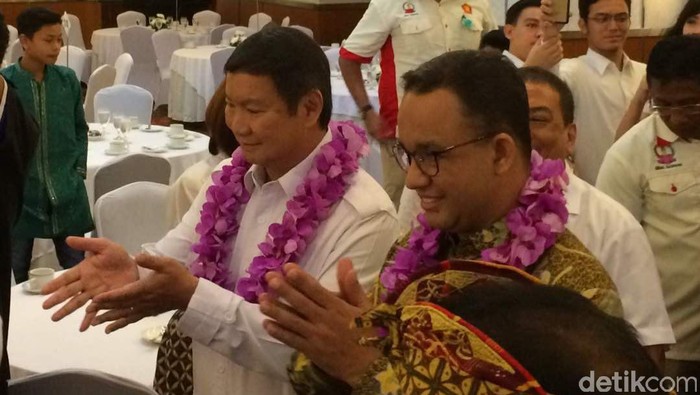 Anies-Sandi Syukuran dengan Umat Kristen, Katolik, Hindu, dan Buddha