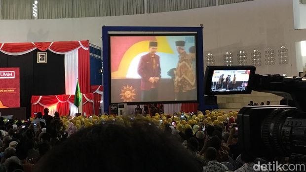 Jokowi Hadiri Kajian Ramadan di Kampus Muhammadiyah Malang
