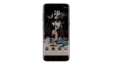 Aksi Ponsel Jack Sparrow