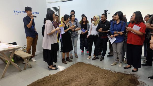 Pameran seni 'Mutual Unknown' di Galeri Nasional Indonesia