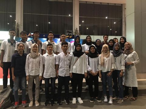 Foto: Keramaian Supporter Finalis Sunsilk Hijab Hunt di Ancol