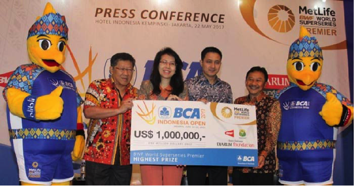 Ratusan Pebulu Tangkis Top Dunia Siap Berlaga di BIOSSP 2017