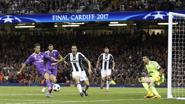 Pertandingan final Liga Champions 2017 antara Real Madrid dan Juventus berlangsung di Stadion Millennium, Cardiff, Wales.