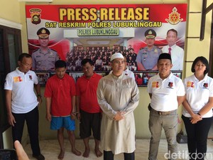 Polisi Ciduk Pengoplos Daging Sapi dan Babi di Lubuklinggau