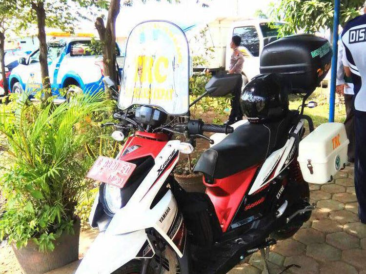 Sepeda Motor Ambulans Siaga Bantu Pemudik